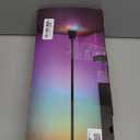 Keepsmile Smart RGB LED Corner Floor Lamp,172 LEDs Bright Standing Lamps for Living Room with APP and Remote,Modern Floor Lamp with Music Sync and 16 Million Colors, Ambient Lighting for Bedroom (Black)