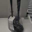 MR.SIGA Toilet Plunger and Bowl Brush Combo for Bathroom Cleaning, Black, 1 Set (One Size)