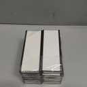 Availey 40 Pack Magnetic 'C' Channel Label Holders for Metal Racks and Shelves with Protective Films and Replacement Strips 4" x 1.6"