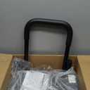 Height Adjustable Step Stool with Handle and Non-Skid Platform, Lightweight & Sturdy Standing Aid Support for Elderly, Seniors, Ideal for Bedside, Bathtub & Car Use, Holds up to 440 lbs (Black)