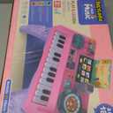 Baby DJ Table for Toddlers 1-3 with Music & Light, Musical Baby Piano Toys 6-9-12-18 Months Toddler Activity Table Music Instruments Learning Toys for 1 Year Old Girl Easter Birthday Gifts Age 0-2