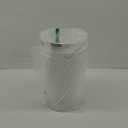 Bathroom Trash Can, 3 Pack 1.8 Gallons Small Trash Can with Trash Bags, Bathroom Garbage Can, Plastic Trash Bin, Round Waste Basket for Living Room, Bedroom, Office, Kitchen, Compact Space (White)