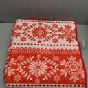 GREFFY Christmas Door Mat, Indoor Outdoor Welcome Mat for Front Door Entrances, NonSlip Kitchen Rugs Christmas Rug, LowPile Holiday Doormat 24x36 Inch, Red