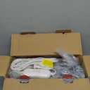 Homemate Electric Heated Blanket Twin Size - 62"x84" Heating Blanket Twin Size 1/2/4/6/8 Hours Auto-Off 10 Heat Level Over-Heat Protection Flannel Sherpa ETL Certification (01 - Light Grey)