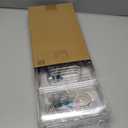 LARGER Compartment - Stackable Water Bottle Organizer Holder - for Stanley & Others' Large Tumbler - Clear Wine Rack, Cup Bottle Holder for Cabinet Home Countertop Fridge Pantry Shelf, 3 Tier Hold 9