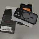 CANSHN Magnetic Compatible with iPhone 17 Pro Case, Upgraded [Full Camera Protection] [Compatible with Magsafe] [Translucent Matte] Shockproof Protective Phone Cover 6.3 Inch - Black