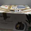 Purina Tidy Cats Breeze Covered Cat Litter Box System Kit with Pellet Cat Litter, Hooded Litter Box, and Litter Box Pads