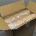 8oz Paper Soup Container Cup with Vented Lids, Disposable Paper Food Container Kraft Soup Bowls, Microwavable and Freezer Safe To Go Soup Containers for Hot Soup, Ice Cream (100 Pcs - Kraft, 8 oz)