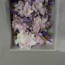 Ling's moment Boutonniere for Men, 6pcs Groom Groomsmen Boutonniere with Built-in Pins, Artificial Flowers for Wedding Decor/Prom/Homecoming, etc.Purple Lilac Lavender