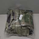 KGORGE 100% Blackout Plaid Curtains 2 Panels, Moss Green Windowpane Check Thermal Insulated Vintage Patterned Grid Drapes for Bedroom Living Room Kids Room, Rod Pocket Back Tab, W52 x L84