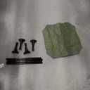 Love&go Elevated Dog Bed with Metal Frame, Cooling Raised Pet Cot for Dog and Cat, Size: Small-18.5x18.5x5.5 inch