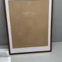 upsimples 18x24 Picture Frame, Display Pictures 16x20 with Mat or 18 x 24 Without, Wall Hanging Poster Frames, Brown, 1 Pack