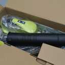 Leaf Blower Cordless - 21V Powerful Electric Leaf Blower with 2 Batteries and Charger, 2 Speed Modes, 2.0Ah Lightweight Battery Powered Leaf Blowers for Lawn Care, Patio, Dust, Blowing Leaves