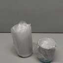 EUSOAR Aluminum Cups with Lids, 50pcs 5oz 125ml Foil Cupcake Baking Cups Oven Safe Ramekins, Muffin Liners Creme Brulee Containers Disposable Ramekins Pans Cupcake Holders (Blue)