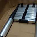 14.5FT Portable Aluminum Telescoping RV Ladder | Compatible with Lippert On-The-Go Receiver, 350lbs Capacity