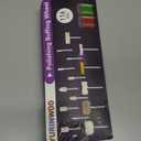 114 PCS Polishing Kit with 2Pcs Polishing Compound for Dremel, Abrasive Buffing Wheels Polishing Bits for Rotary Tool Accessories with 1/8 Inch Shank, Sanding Kit for Metal Wood Watch Jewelry Brass