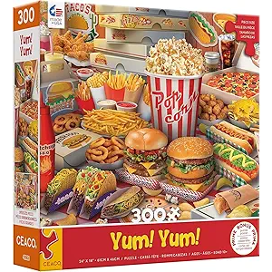 Ceaco  Yum Yum  300 Oversized Piece Jigsaw Puzzle