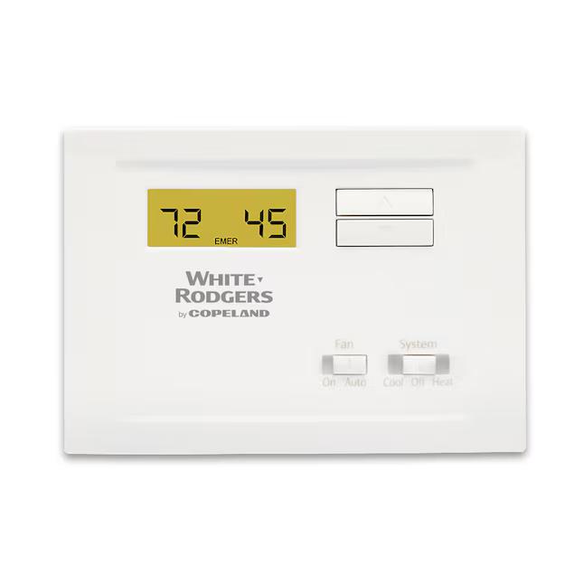 Copeland 24-Volt Electronic Non-Programmable Thermostat Single-Stage Heating and Cooling
