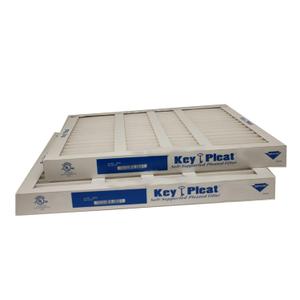 Sterling Seal KP-5251104925x2 Purolator Key Pleat Extended Surface Pleated Air Filter, Mechanical MERV 8, 15" W x 20" H x 2" D (Pack of 2)