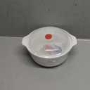 POYIPI Microwave Bowls with Lids Microwave Safe Bowls Microwavable Dishes for Heating Food, Dorm Kitchen Essentials, Cookware Kitchen Supplies, BPA Free