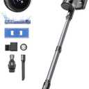 Proscenic Cordless Vacuum Cleaner, Wet Dry Vacuum and Mop Combo All in one, 45Kpa Suction Lightweight Stick Vacuum with LED Display, 50Mins Runtime Rechargeable Vacuum for Pet Hair, P11 Pro Mopping