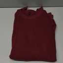 Arach&Cloz Women's Wool Blend Oversized Sweaters Crewneck Casual Outfits Fashion Spring Tops,Large