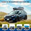 Wonderdriver Lockable Roof Rack Cross Bars 260lbs Compatible with Toyota RAV4 2019-2025,Heavy Duty Aluminum Accessories Crossbars (Not for Adventure/TRD Off-Road/Hybrid Woodland Edition/22-24LE)