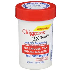 Chiggerex 2X Power! Medicated Ointment 1.75 Oz