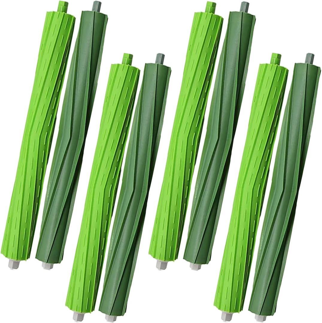 4 Set s9 replacement rollers Compatible with iRobot Roomba s9 (9150) s9+ s9 Plus (9550) s Series Vacuum Cleaner Multi-Surface Rubber Brushes,Roomba s Series roller brushes