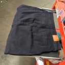 luvamia Jean Skirts for Women Denim Mini Trendy High Waisted Stretchy Asymmetrical Faux Wrap Short Skirt with Pockets, Washed Black Medium