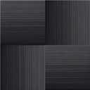 Carpet Tiles, Carpet Squares, Office Carpet Tiles Removable, Carpet Tile Flooring for Basement, 20" x 20" Berber (Loop Pile), Gradient Black, 0.24" Pile Height (12 Tiles, 32 sqft/Box)