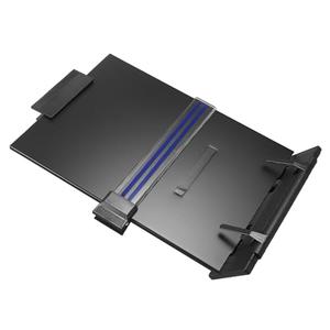 HEMOTON Adjustable Desktop Holder Plastic Reading Stand Document Organizer for Office Bookshelf with Angle Control Compact Space-Saving Design for Typing and Learning