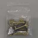 Universal Skeleton Key Set - Skeleton Keys for Old Doors and Antique Furnitures, Curio Cabinets, Secretary Desks, Pirate Treasure Chest Accessories, Halloween Vintage Decorations (10 Keys)