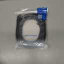 Cable Matters 10Gbps Snagless Shielded Cat 6A Ethernet Cable - 35ft, Cat 6A Cable, Cat6A Cord, Ethernet Cord, Black