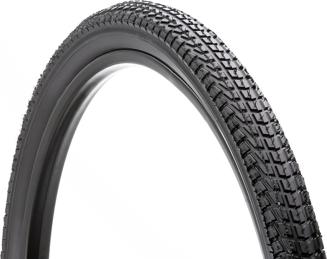 Schwinn Replacement Bike Tire, Folding Kevlar Puncture Guard Tire, Steel Bead Construction, Replacement for Mountain, Hybrid or Cruiser Bicycles (26-Inch x 1.95-Inch, 26-Inch x 1.95-Inch)