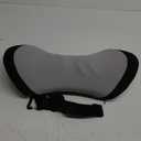 Lumbar Support Pillow for Office Chair - Lumbar Pillow for Car - Ergonomic Lumbar Support Pillow for Car Back Support Cushion (With Strap-black and Gray)