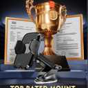 [Military-grade Construction] Phone Holders for Your CarUpgraded Suction & ClipCell Smartphone Mount Universal Windshield Dashboard Vent Stand Truck Cradle for iPhone 17 Pro Max 16 15 Samsung