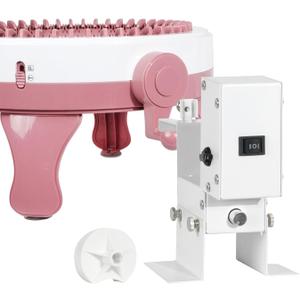 Electri Knitting Machine Adapter, Quick Knit Attachment Compatible with Sentro 22/40/48 Needles, Jamit, Loops & Threads  Adjustable Height, Speed Control, Reverse Knitting  Halloween & Xmas Knits
