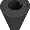 MEARCOOH EVA Foam Cosplay Black 20mm Thick (1mm to 20mm) Large 35.5" x 59" Sheet Premium High Density 86 kg/m3 for Cosplay, Crafts Projects