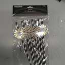 New years paper straws