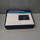 Cordless Heating Pad for Back Pain Relief, Heated Back Belt Abdomen Warmer Lumbar Support, Lumbar Massaager with Heat (Gray)