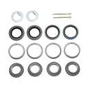 Xintre 2 Set Trailer Axle Bearings Kit L44649 L44610 Fits for 1-1/16'' Trailer Axle, Grease Seal 12192TB ID 1.250'' and 15192TB ID 1.500'' Cotter Pin, High Speed and Rotary Quiet