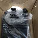 Joinor Set of 4 Metal Christmas Stocking Holders for Mantle Heavy Duty Stocking Hangers Stocking Hook Christmas Ornaments for Counter Tables Window Fireplace Mantle Decoration (Black)