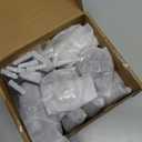 Industrial L Pipe Shelf Brackets for 7-14 in Depth Wood,Heavy-Duty 3/4" Iron,Wall Mount Floating Shelf Bracket L Metal Pipe Shelving Brackets for Wood-Black DIY Pipe Shelves(6.7*3.1 Inch 4 Pack)