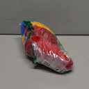 Cute rabbit 12 inch Macaw Parrot Plush Toy Stuffed Animal Toy Plush Animal Doll (red)