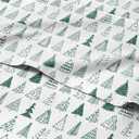 Full Christmas Christmas Tree Sheet Set - Holiday Xmas Pattern Bedding Set - Deep Pockets - Snug Fit - 4 Piece - Wrinkle Free - Cooling Comfy Festive Winter Holiday Sheets for Women, Men, Kids & Teens