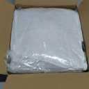 Basic home14x24 Decorative Throw Pillow Inserts-Down Feather Pillow Inserts-Oblong-Cotton Fabric-Set of 2-White.