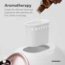 Fancii Nano Ionic Facial Steamer Hot & Cool with Aromatherapy and 6 Spa Settings – 30 Min Steam Time - Professional Home Face Sauna for Moisturizing & Pore Cleansing, Rivo