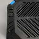 POPOSOAP Pond Filter for Outdoor Ponds, Filter Box with 2 Filter Pads and 20 Bio-Balls for Outdoor Pond Pump Submersible Fountain Pump (Large)