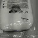 Ear Piercing Pillow for Side Sleepers, Ear Pillows with Holes for Pain, Earring Inflammation Pressure Sores, Cotton Earring Pillow for CNH Side Sleepers with Zipper (White)